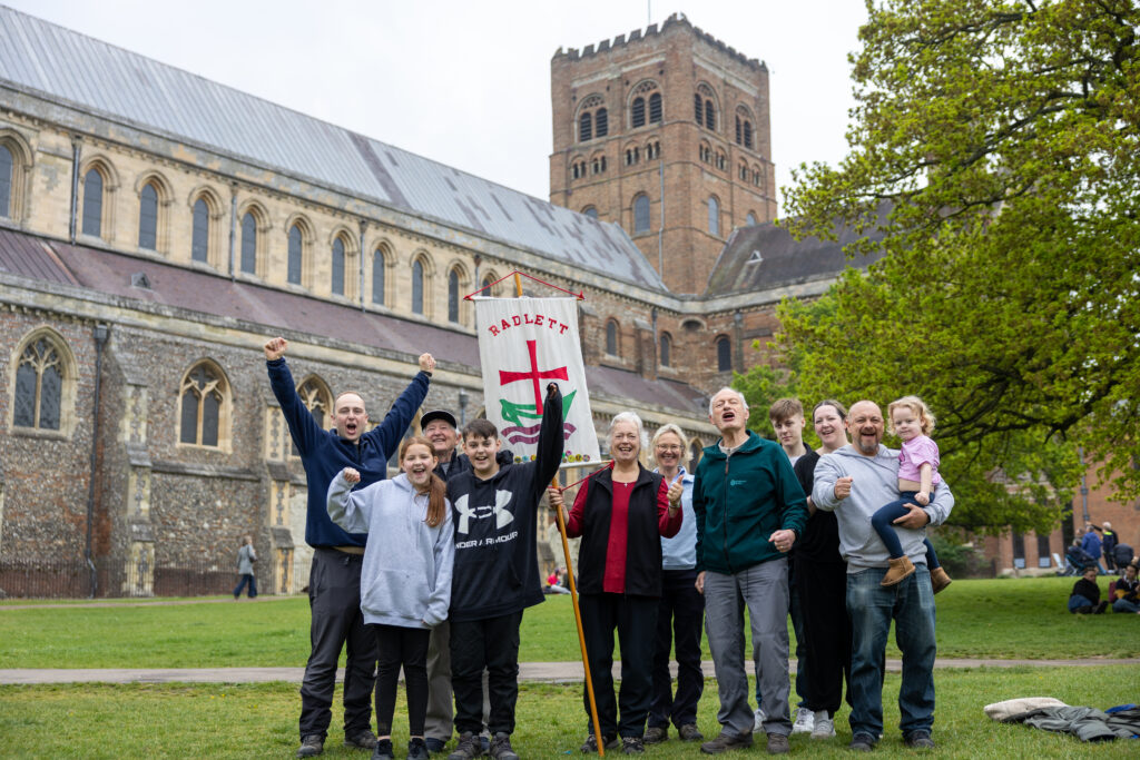 St Albans Easter Pilgrimage. Photo: Toby Shepheard