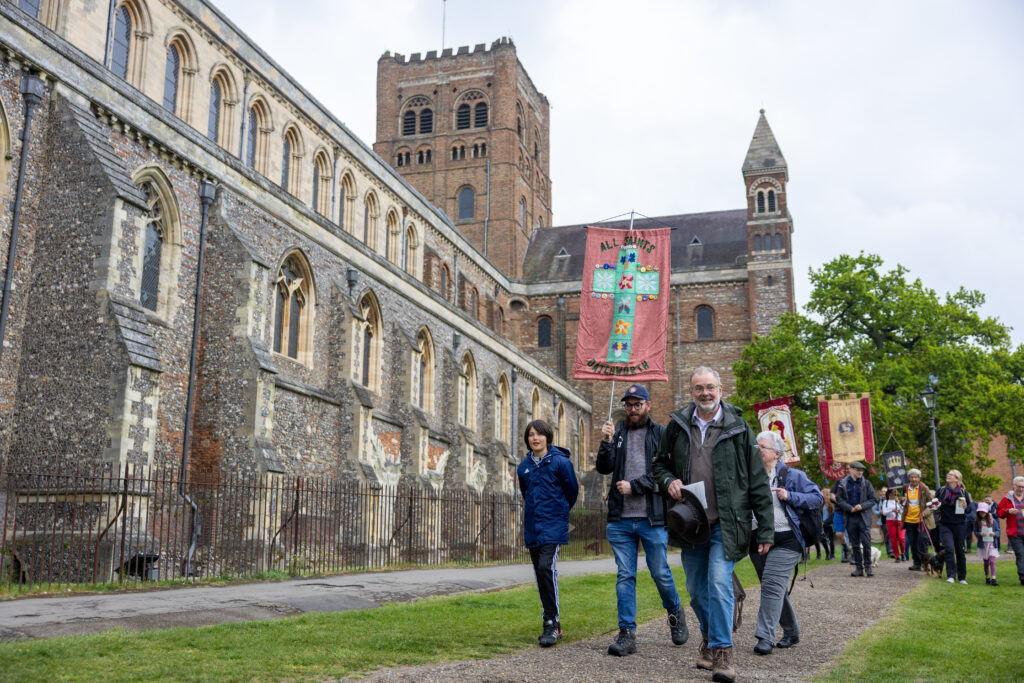 St Albans Easter Pilgrimage. Photo: Toby Shepheard
