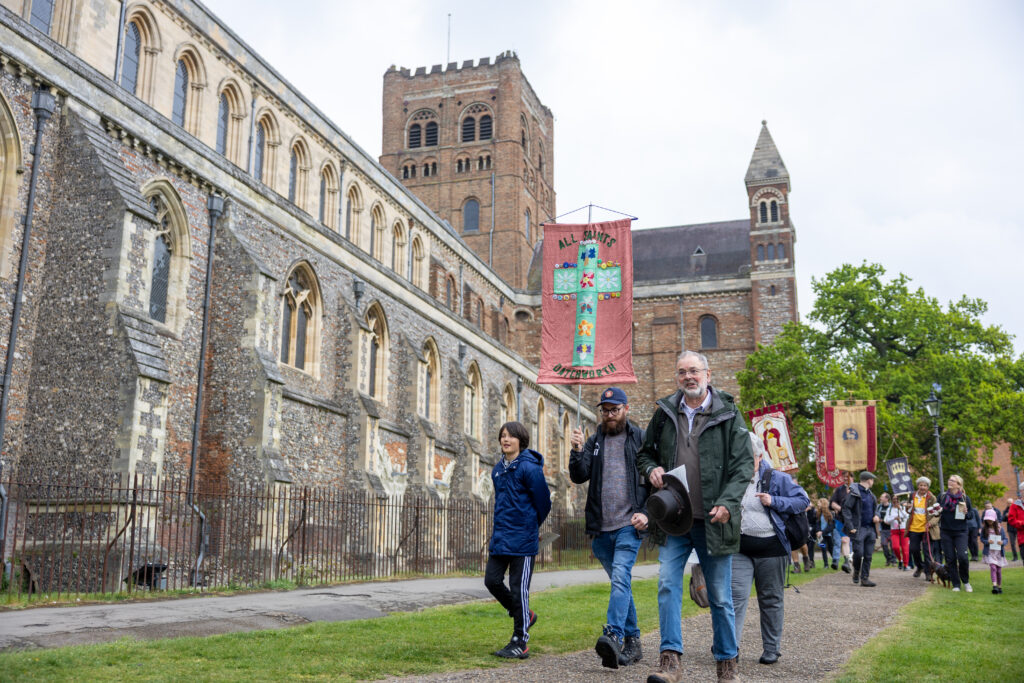 St Albans Easter Pilgrimage. Photo: Toby Shepheard