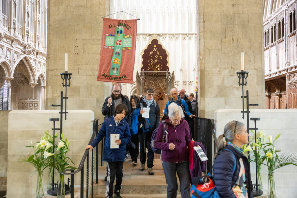 St Albans Easter Pilgrimage. Photo: Toby Shepheard