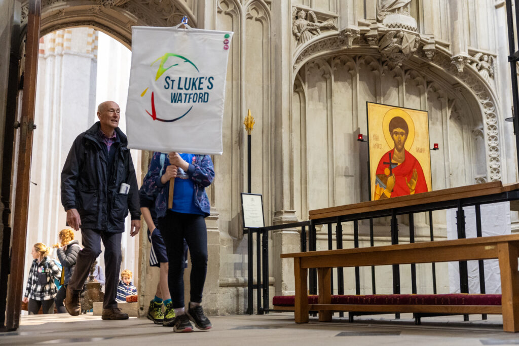St Albans Easter Pilgrimage. Photo: Toby Shepheard