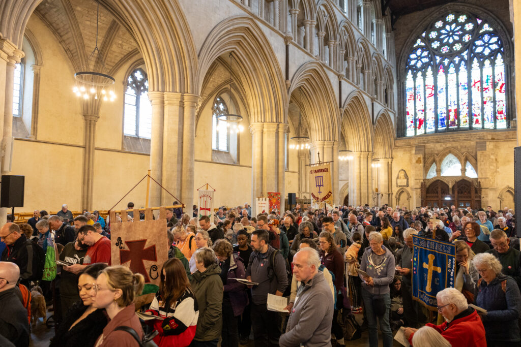St Albans Easter Pilgrimage. Photo: Toby Shepheard