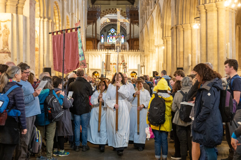 St Albans Easter Pilgrimage. Photo: Toby Shepheard