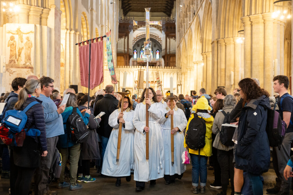 St Albans Easter Pilgrimage. Photo: Toby Shepheard