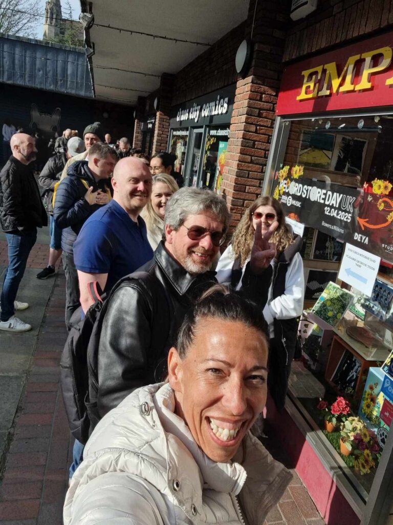 Record Store Day 2025 at Empire Records in St Albans.
