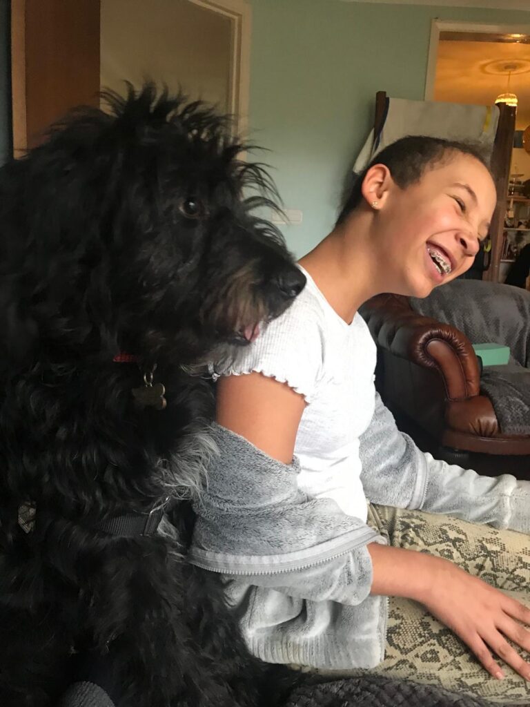 Maya and Benji