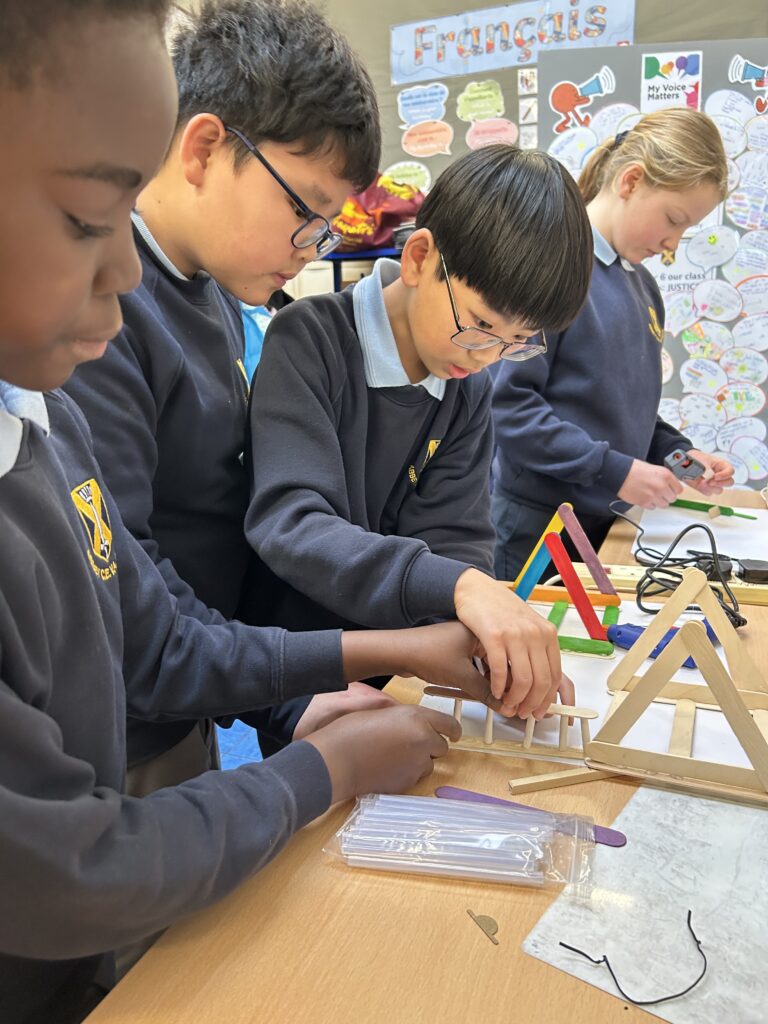 Pupils from Abbey Church of England Voluntary Aided Primary School
