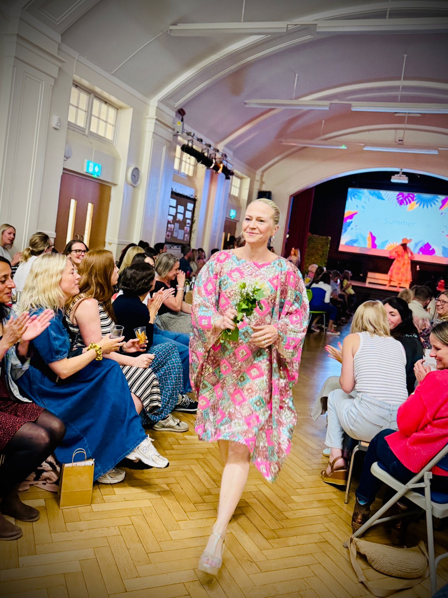 EastEnder Kellie Bright at the Fleetville Fashion Extravaganza