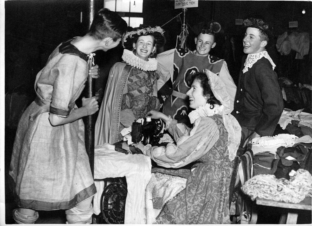 Scenes from the 1948 Pageant. Photos courtesy of Peter Swinson.
