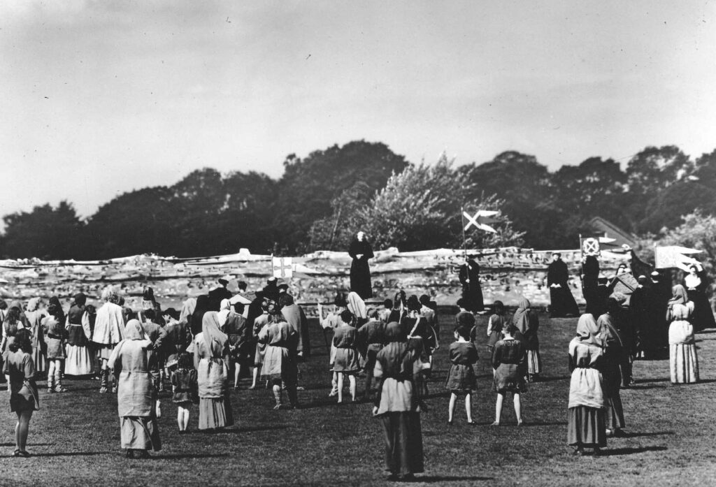 Scenes from the 1948 Pageant. Photos courtesy of Peter Swinson.