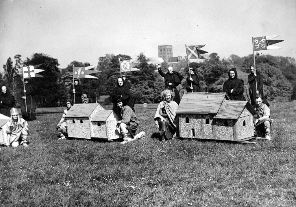 Scenes from the 1948 Pageant. Photos courtesy of Peter Swinson.
