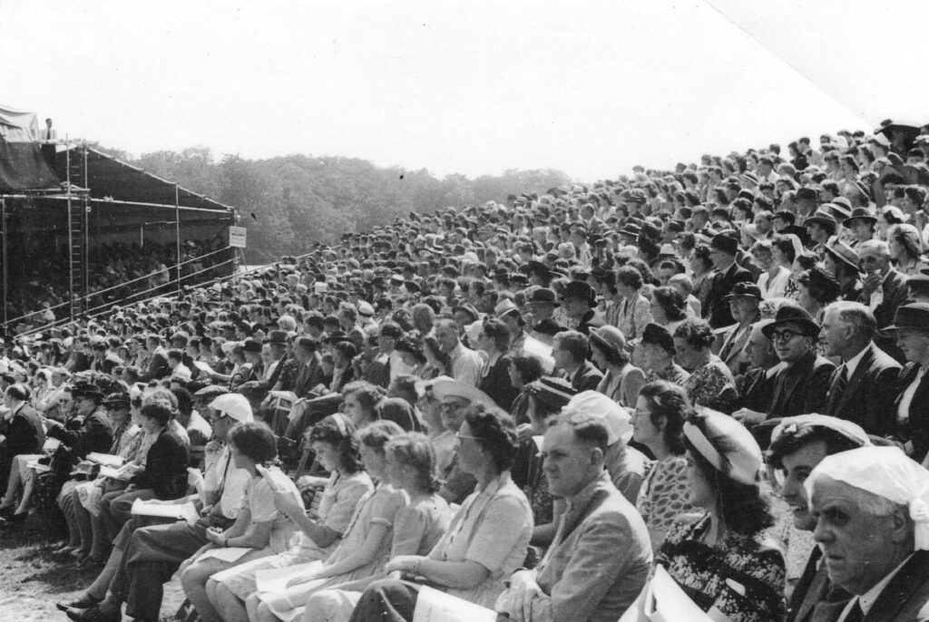 Scenes from the 1948 Pageant. Photos courtesy of Peter Swinson.