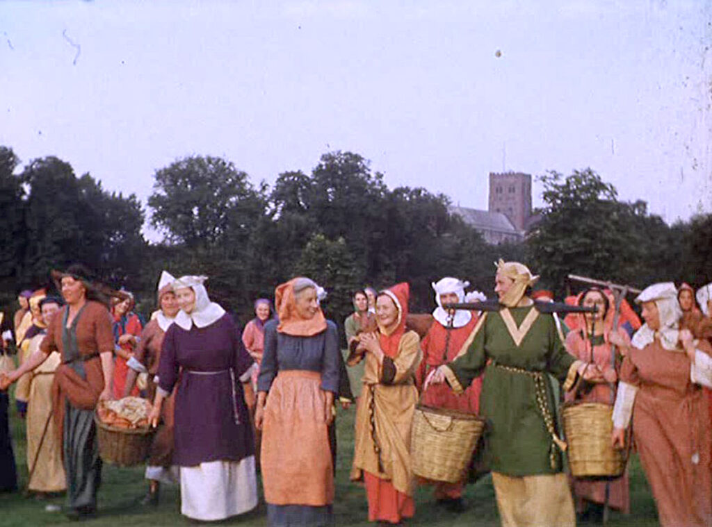 Scenes from the 1953 Pageant. Photos courtesy of Peter Swinson.