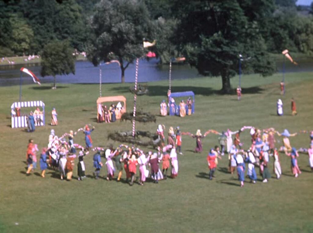 Scenes from the 1953 Pageant. Photos courtesy of Peter Swinson.