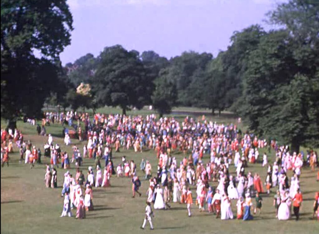 Scenes from the 1953 Pageant. Photos courtesy of Peter Swinson.
