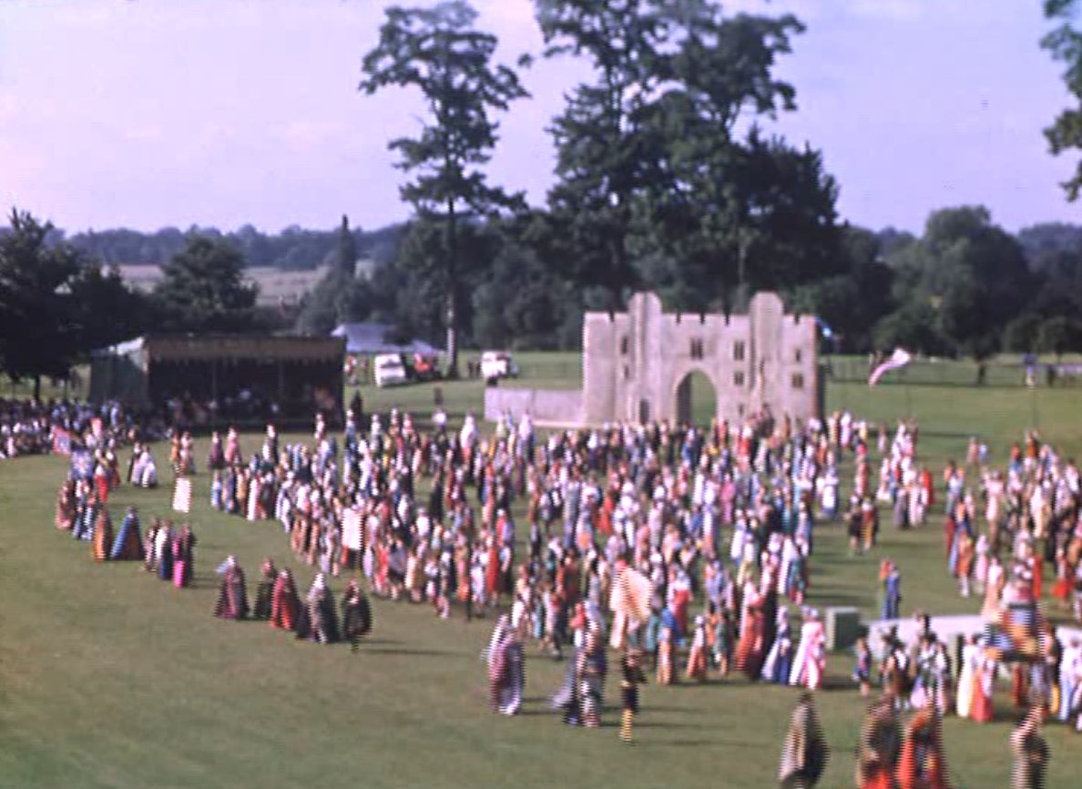 Scenes from the 1953 Pageant. Photos courtesy of Peter Swinson.
