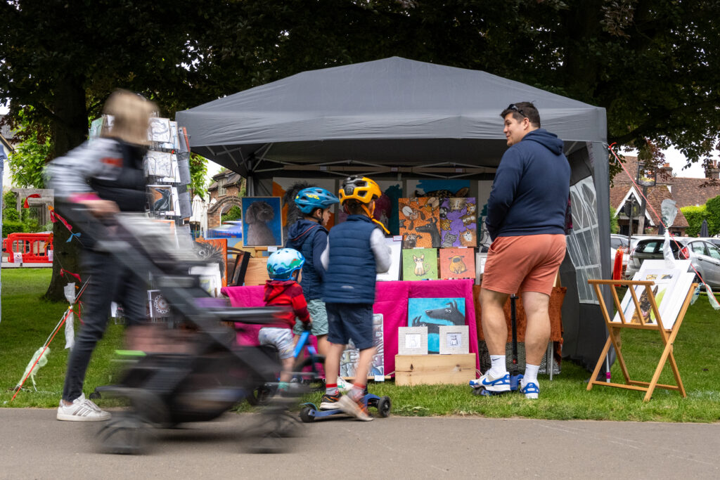 Art on the Common. Photo: Tim Tate