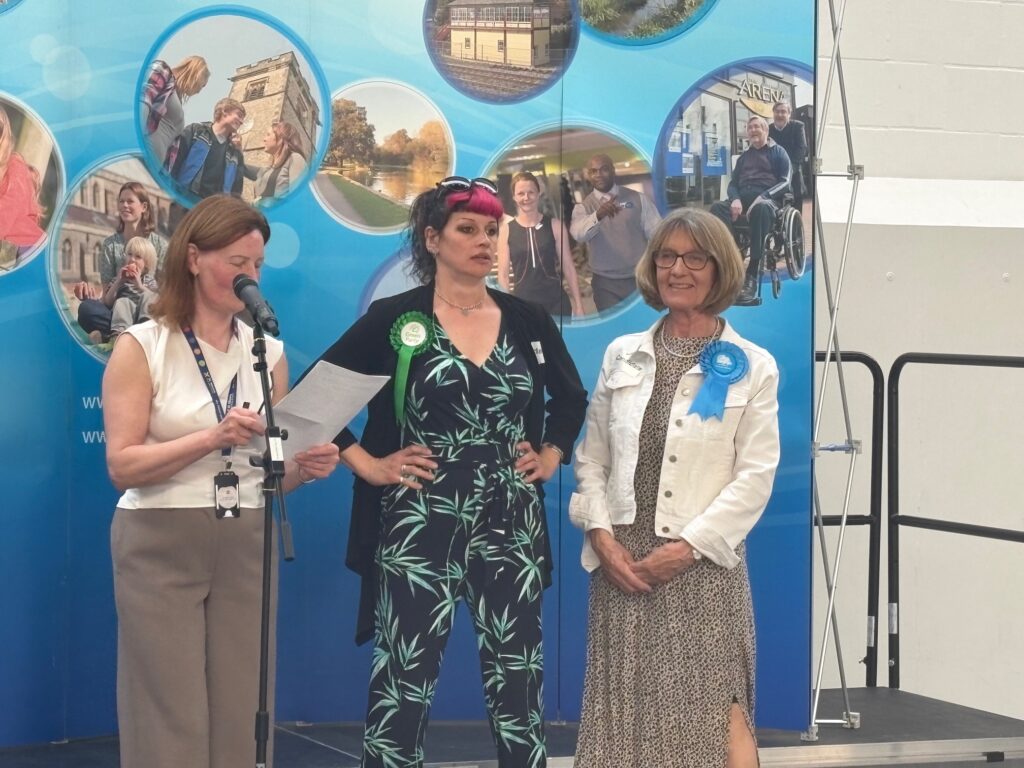 Daughter and mother Sally and Frances Leonard stood in Colney Heath and Marshalswick