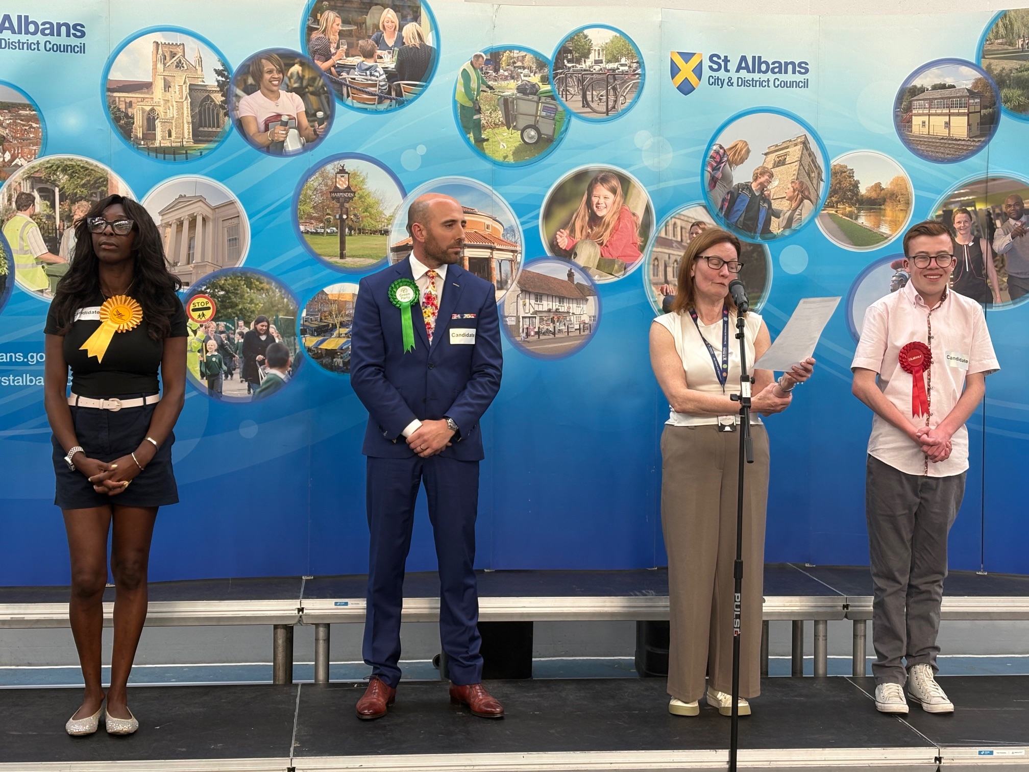 Matt Fisher is elected to St Albans Central