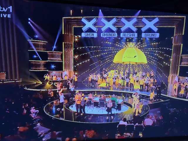 Electric Umbrella in the BGT semi-finals.