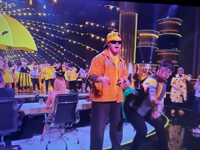 Electric Umbrella in the BGT semi-finals.