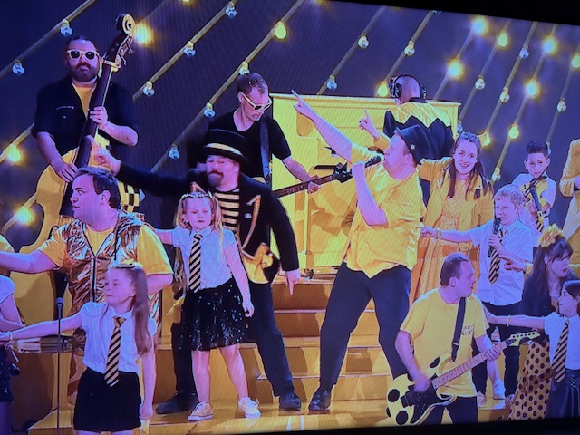 Electric Umbrella in the BGT semi-finals.