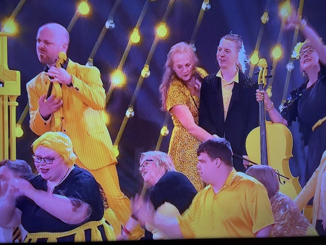 Electric Umbrella in the BGT semi-finals.