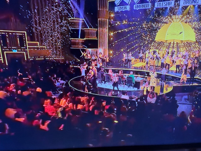 Electric Umbrella in the BGT semi-finals.