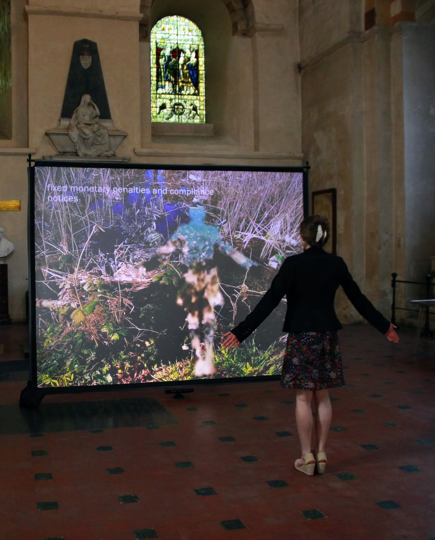 The launch of the Watershed installation. Photo: Banita Lal