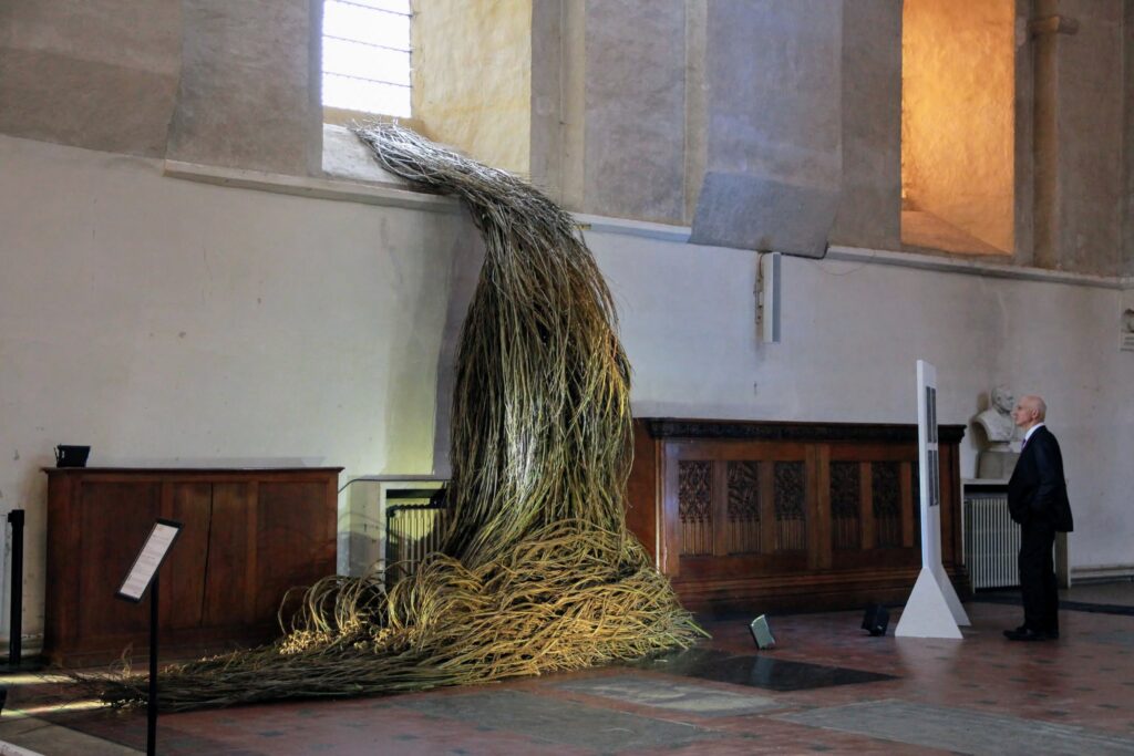 The launch of the Watershed installation. Photo: Banita Lal