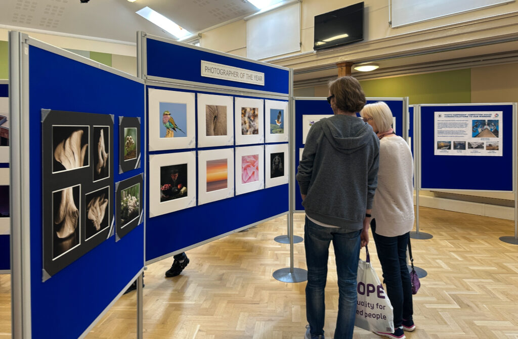 Harpenden Photographic Society's annual exhibition. Photo: Steve Collins