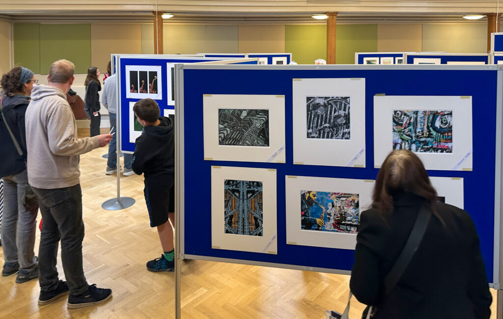 Harpenden Photographic Society's annual exhibition. Photo: Steve Collins