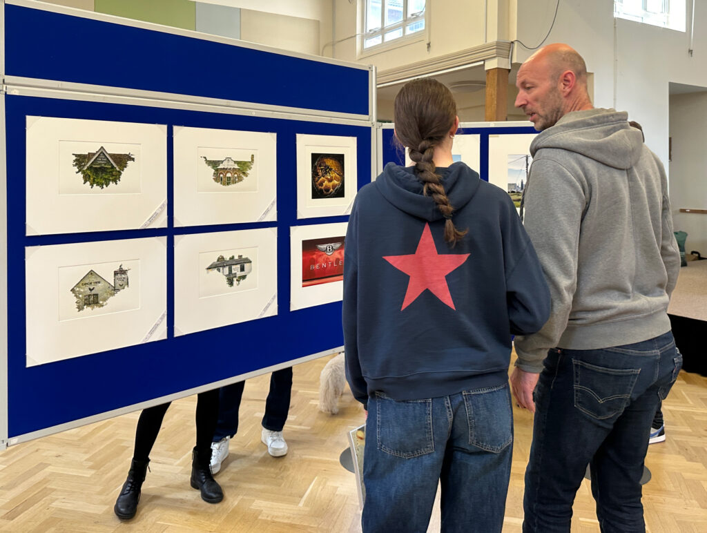 Harpenden Photographic Society's annual exhibition. Photo: Steve Collins