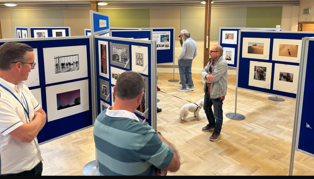 Harpenden Photographic Society's annual exhibition. Photo: Steve Collins