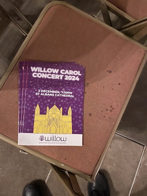 Peter stewarded at various events at St Albans Cathedral