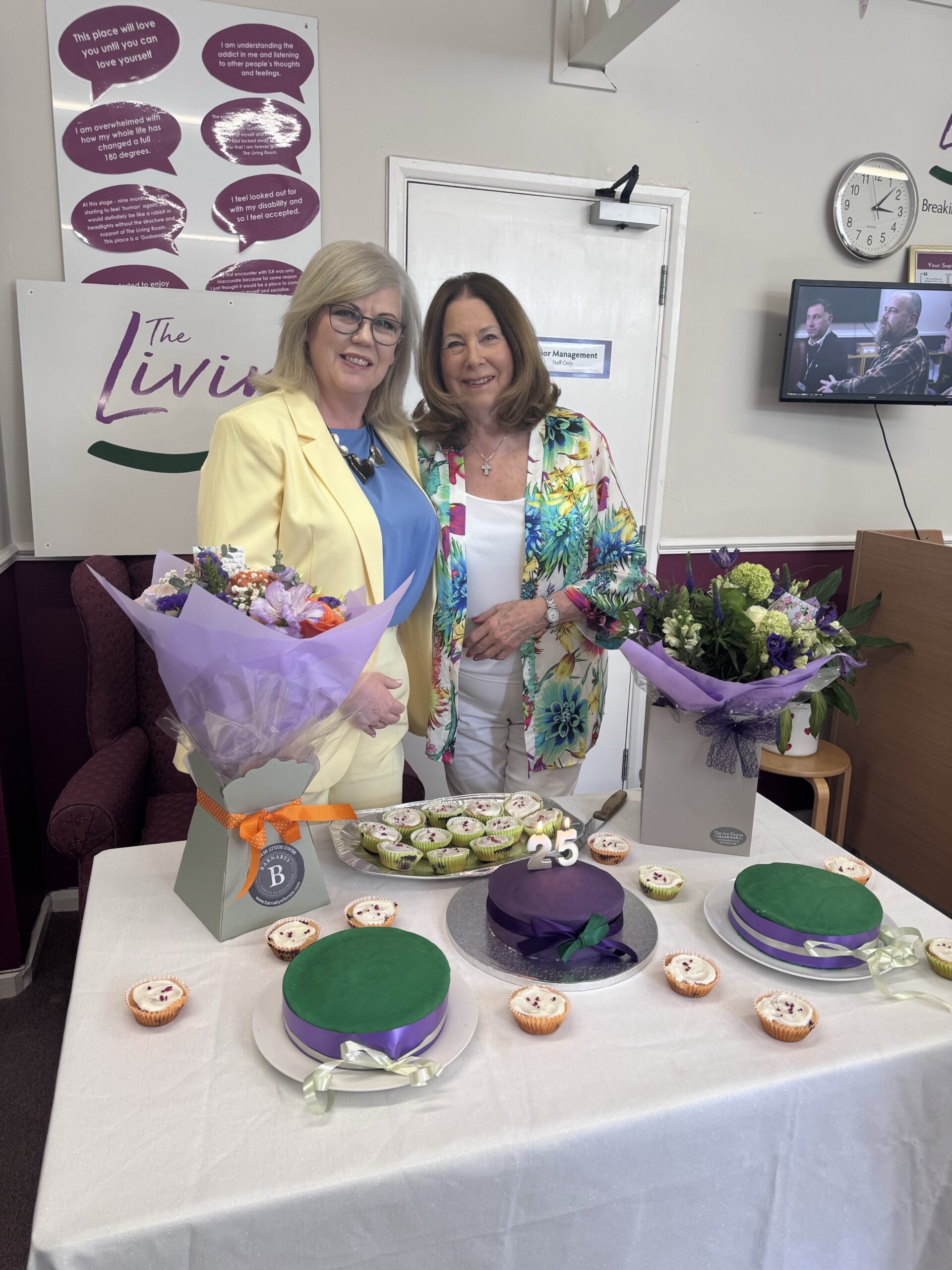 The Living Room has celebrated its 25th anniversary.