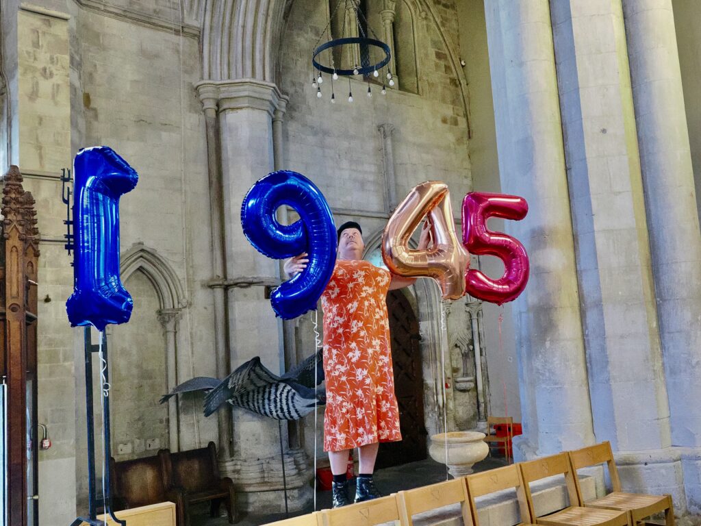 St Albans Cathedral's VE Day dance. Photo: John Andrews
