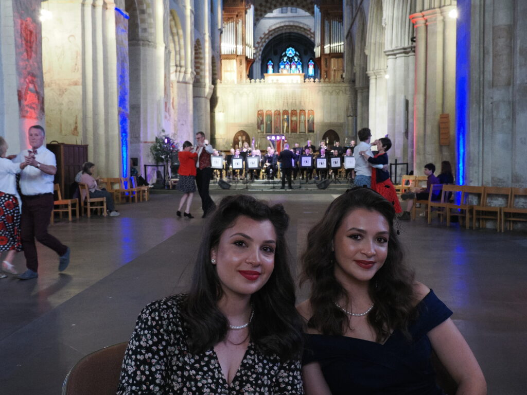 St Albans Cathedral's VE Day dance. Photo: John Andrews
