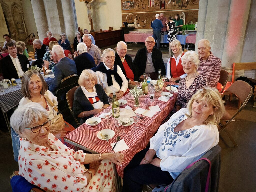 St Albans Cathedral's VE Day dance. Photo: John Andrews