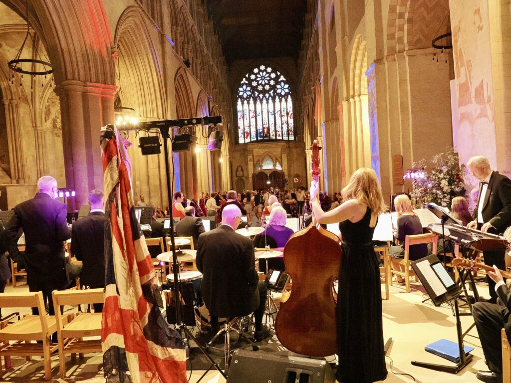 St Albans Cathedral's VE Day dance. Photo: John Andrews