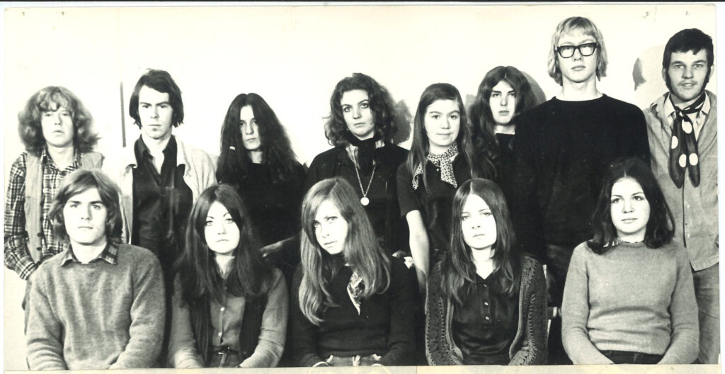Students, 1969-70, © Hugh Spendlove archives