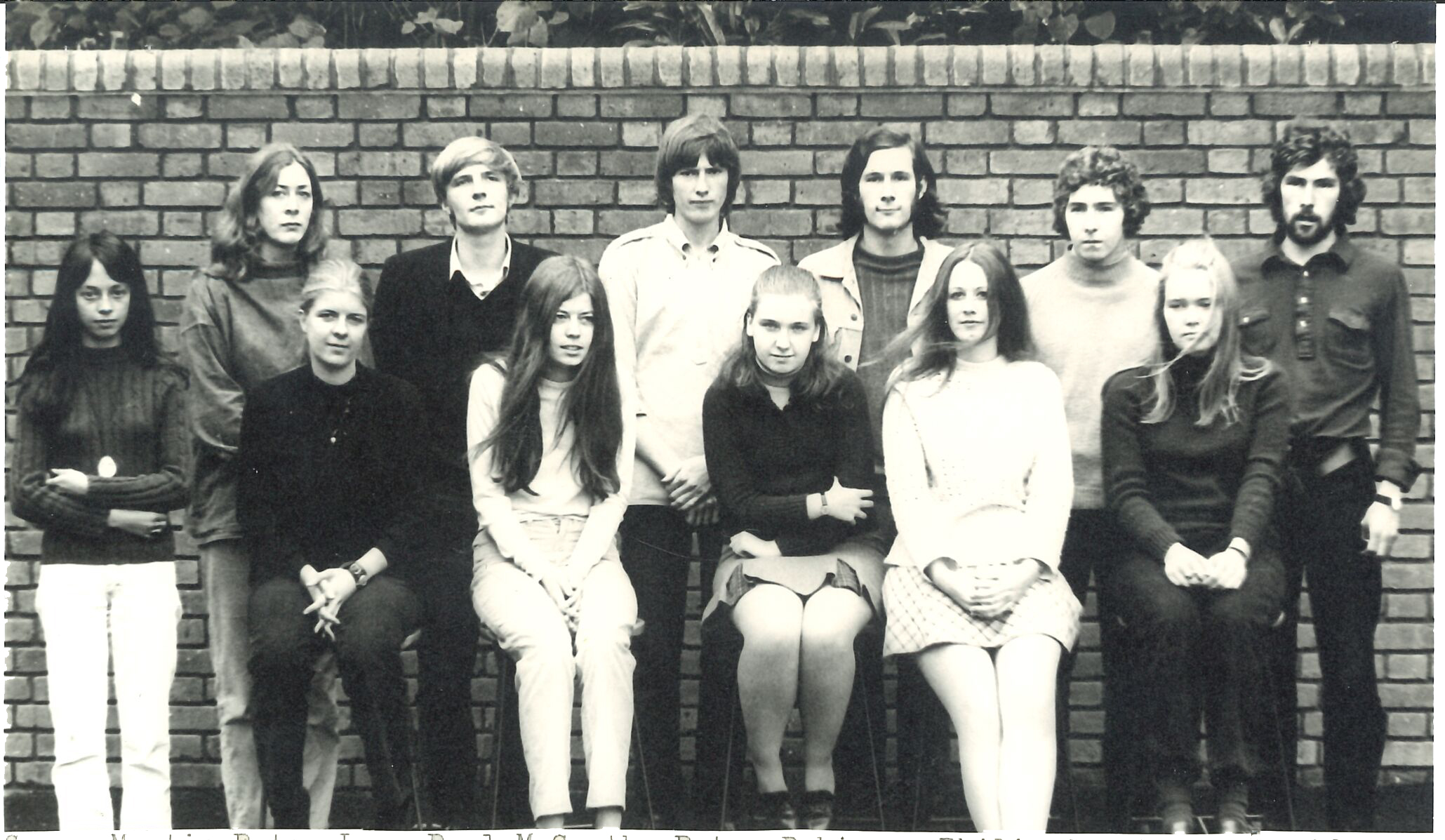 Students, 1970-71, © Hugh Spendlove archives