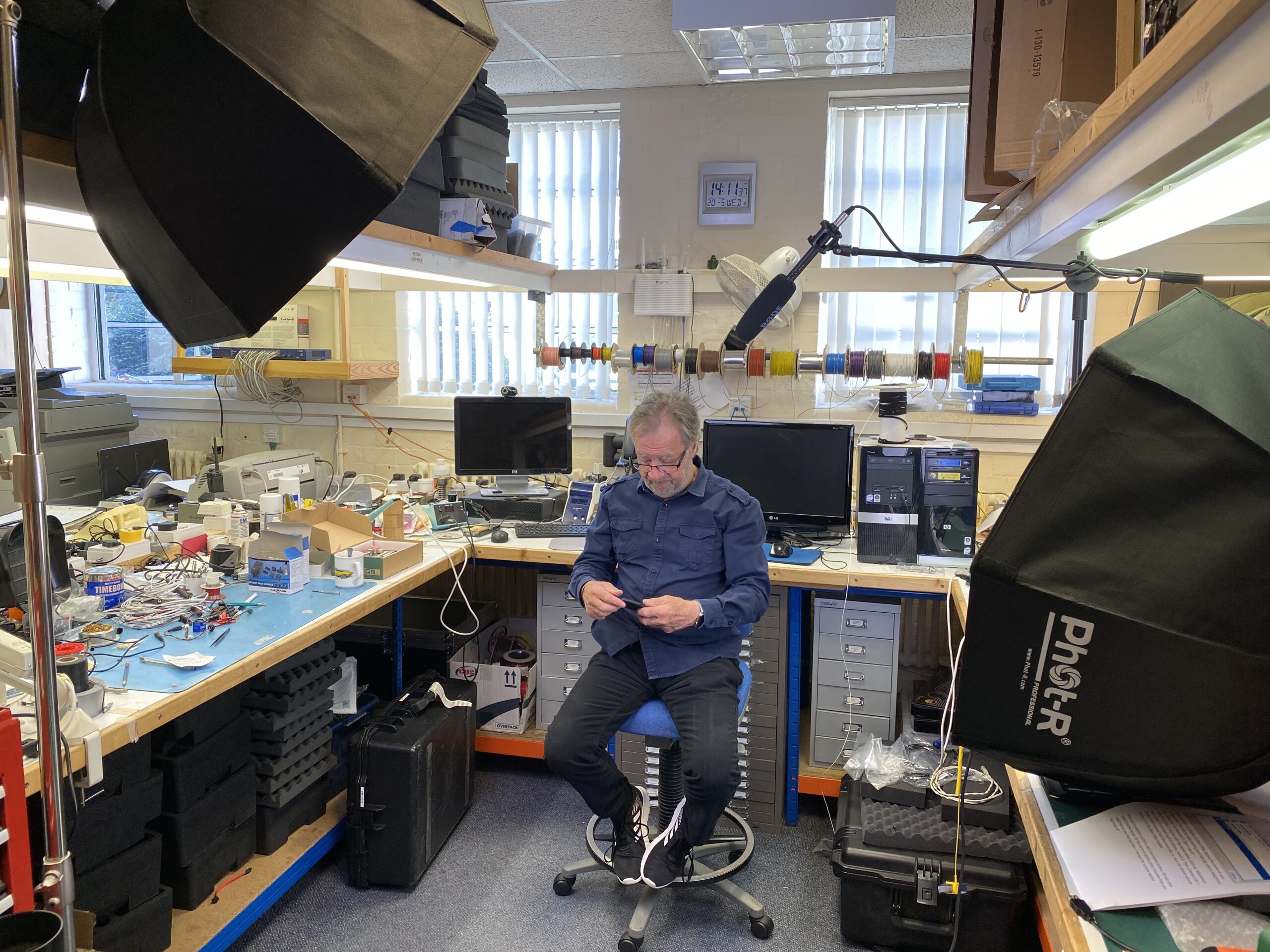 Filming John Little