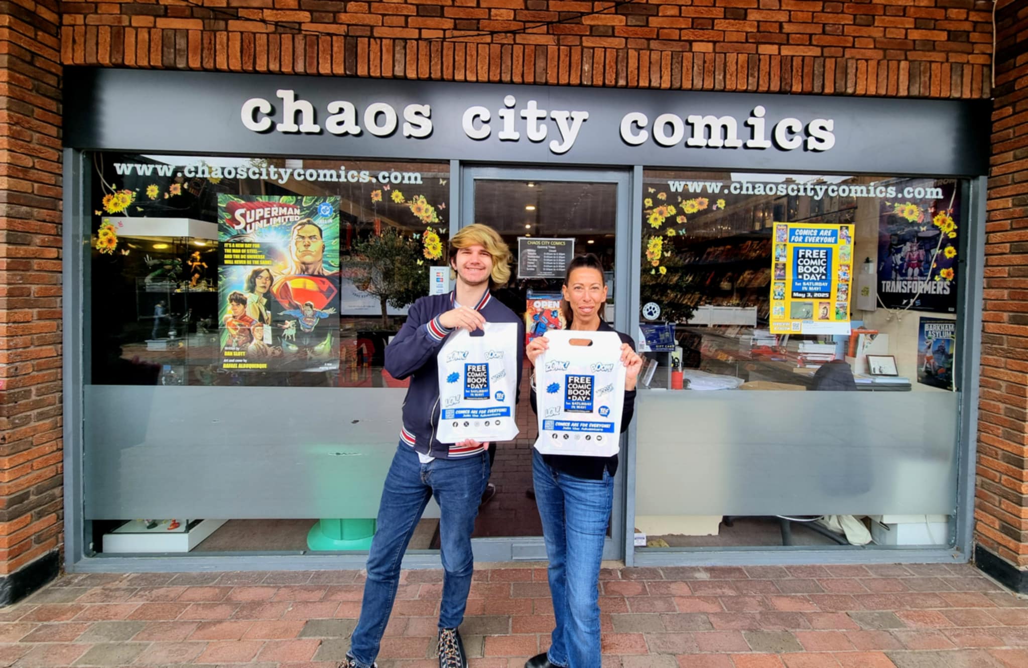 Chaos City Comics will be hosting Free Comic Book Day 2025 on May 3.