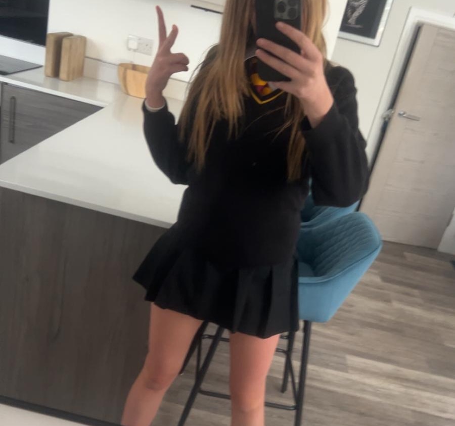 Many Marlborough female students roll up their skirts