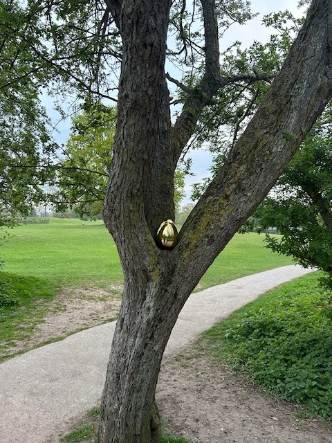 One of the golden eggs.
