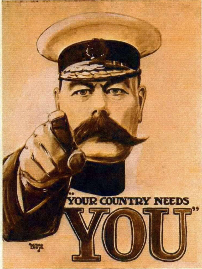 Lord Kitchener recruitment poster