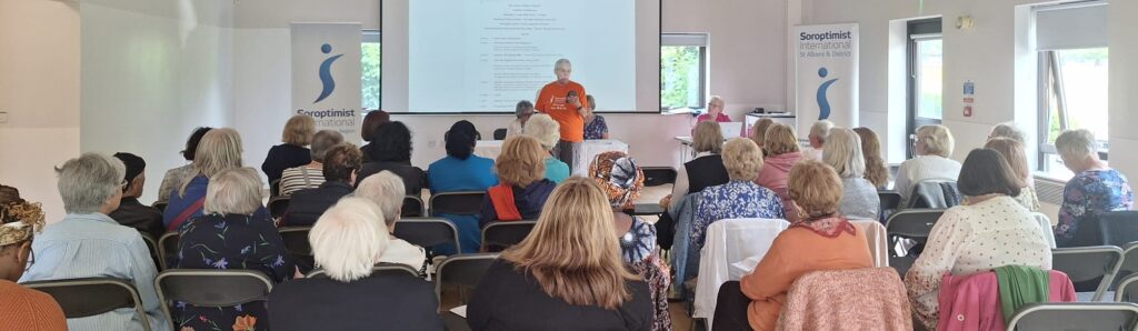 The Soroptimists' conference in Redbourn