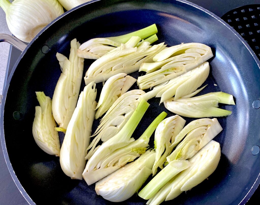 Fennel pre-braising
