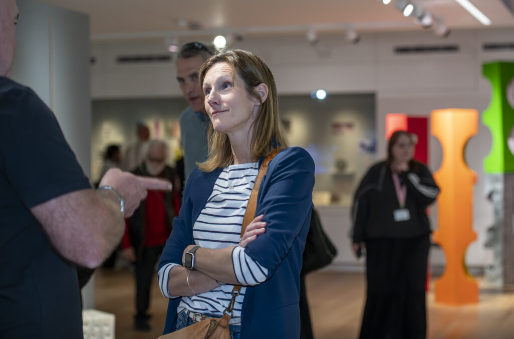 The opening event for Firm Foundations at St Albans Museum + Gallery. Photo: Ann Kelly